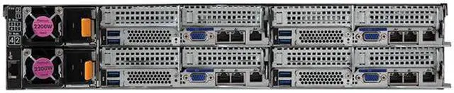 Alt view image 10 of 10 - GIGABYTE H262-Z61 2U Rackmount Server Barebone Socket SP3 DDR4 3200