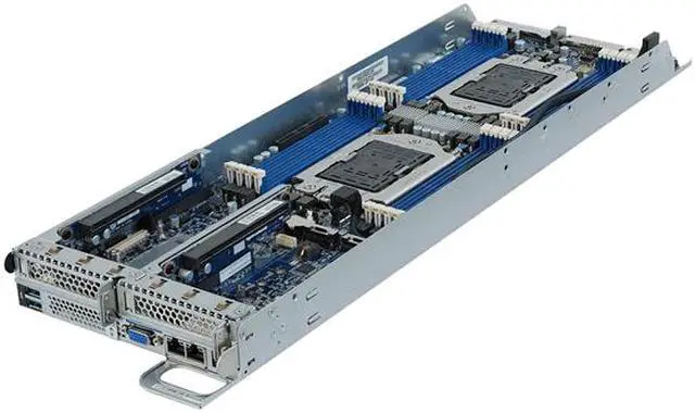 Alt view image 8 of 10 - GIGABYTE H262-Z61 2U Rackmount Server Barebone Socket SP3 DDR4 3200