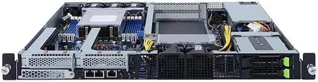 Alt view image 3 of 6 - GIGABYTE E152-ZE0 1U Rackmount Server Barebone Socket SP3 DDR4 3200