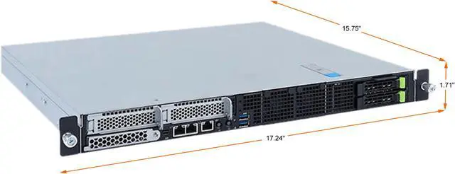 Alt view image 2 of 6 - GIGABYTE E152-ZE0 1U Rackmount Server Barebone Socket SP3 DDR4 3200
