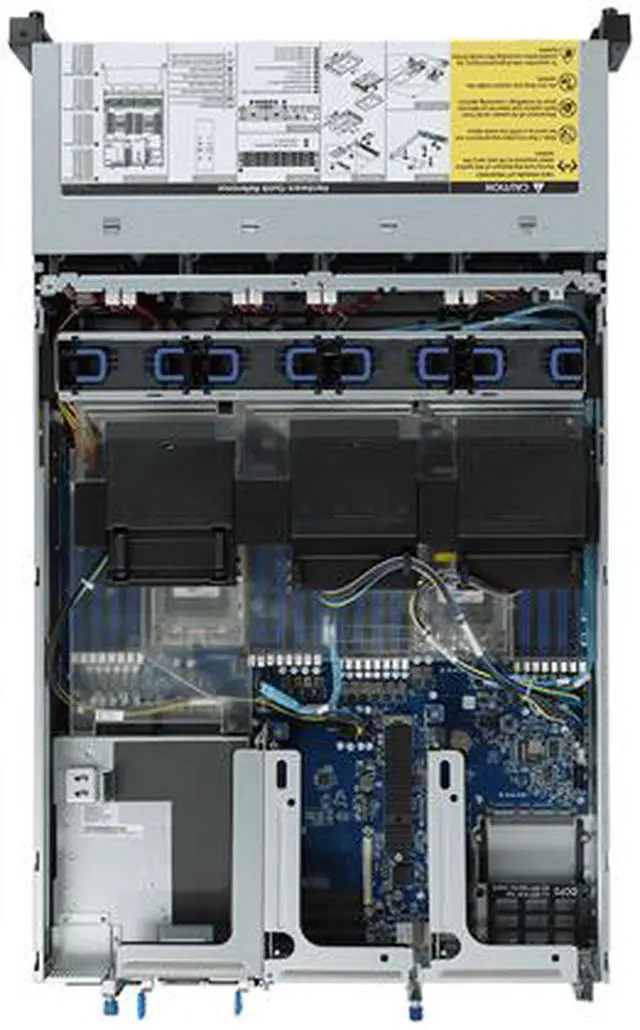 Alt view image 5 of 5 - GIGABYTE R282-Z93 AMD EPYC™ 7003 DP Server System - 2U 12-Bay GPU sku