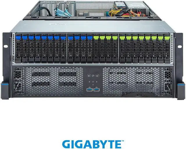 Alt view image 2 of 6 - GIGABYTE S472-Z30 4U Rackmount Server Barebone Socket SP3 DDR4 3200