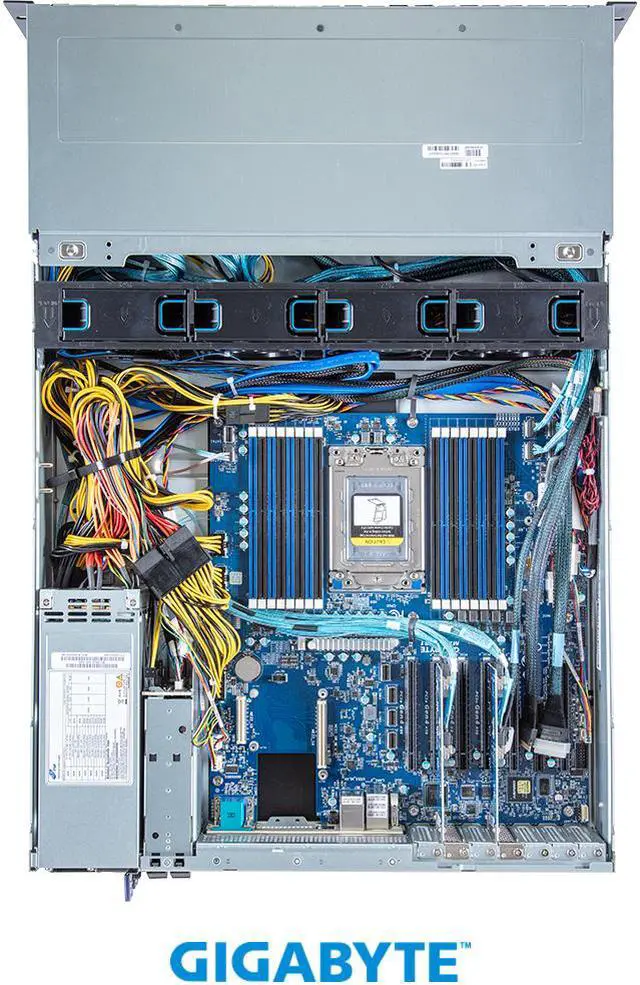 Alt view image 4 of 6 - GIGABYTE S472-Z30 4U Rackmount Server Barebone Socket SP3 DDR4 3200