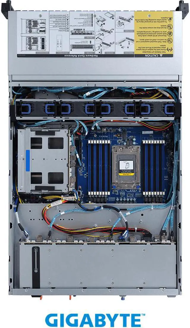 Alt view image 4 of 4 - GIGABYTE R262-ZA0 2U Rackmount Server Barebone DDR4 3200