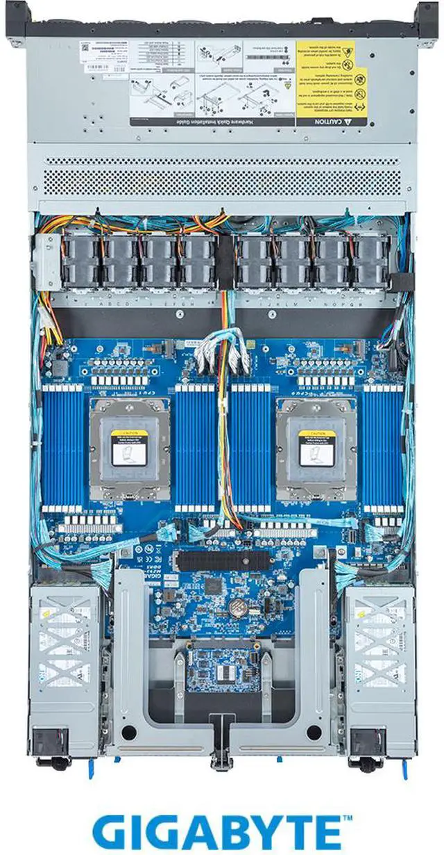 Alt view image 4 of 4 - GIGABYTE R183-Z92-AAD3 AMD EPYC™ 9004 Server System - 1U DP 12-Bay SATA/SAS