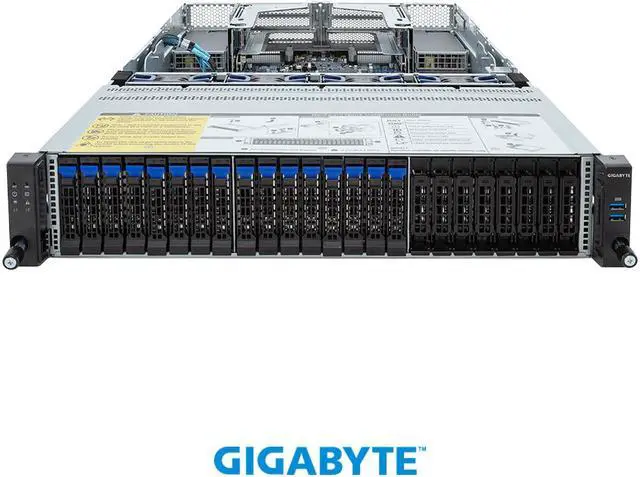 Alt view image 2 of 4 - GIGABYTE Rack Server - AMD EPYC™ 9004 - 2U DP 16-Bay SATA/SAS -R283-Z92-AAD1