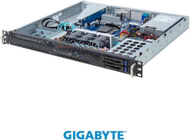 Main image of GIGABYTE R113-C10-AA02 Server Barebone, Rack Server - AMD Ryzen™ 7000 - 1U UP 4-Bay SATA | Application: Networking & Hybrid/Private Cloud Server