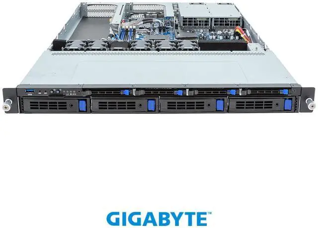 Alt view image 2 of 4 - Gigabyte Rack Server - AMD Ryzen 7000 - 1U UP 8-Bay SATA