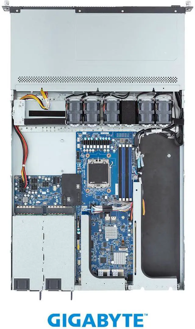 Alt view image 4 of 4 - Gigabyte Rack Server - AMD Ryzen 7000 - 1U UP 8-Bay SATA