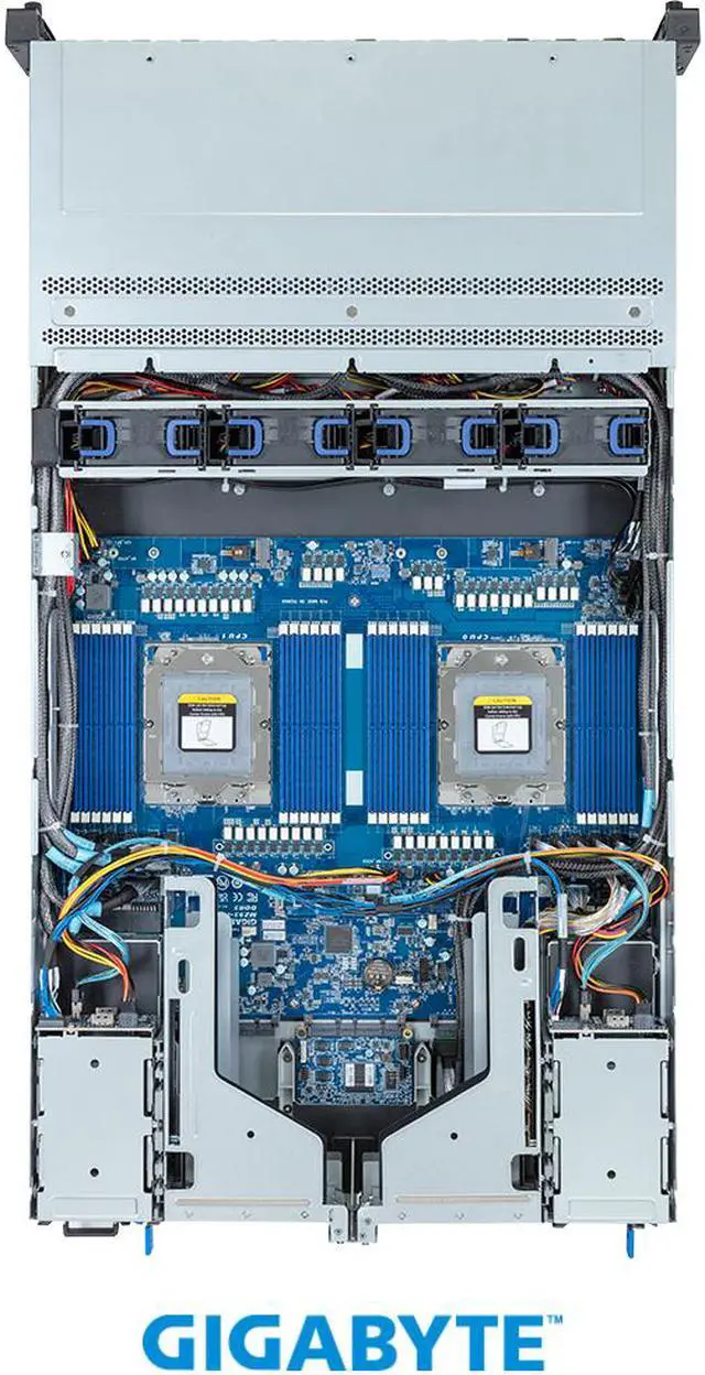 Alt view image 4 of 4 - GIGABYTE  R283-Z96-AAE1 Rack Server - AMD EPYC™ 9004 - 2U DP 24+4-Bay Gen5 NVMe/SATA/SAS4
