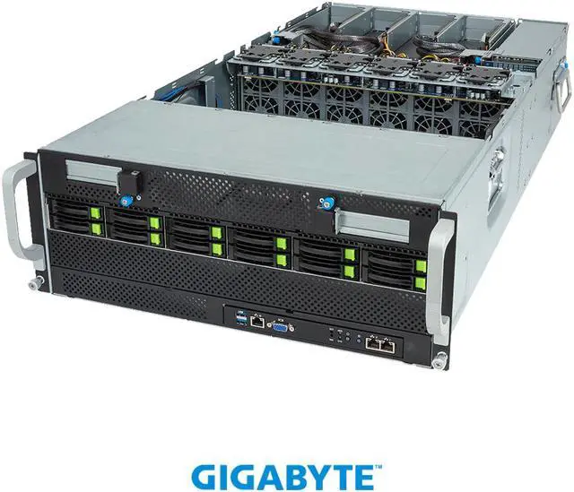 Main image of GIGABYTE G493-ZB3-AAP1 HPC/AI Server - AMD EPYC™ 9004 - 4U DP 8 x PCIe Gen5 GPUs (with PCIe switches)