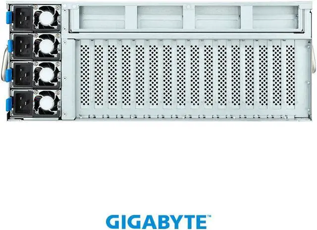 Alt view image 3 of 6 - GIGABYTE G493-ZB3-AAP1 HPC/AI Server - AMD EPYC™ 9004 - 4U DP 8 x PCIe Gen5 GPUs (with PCIe switches)