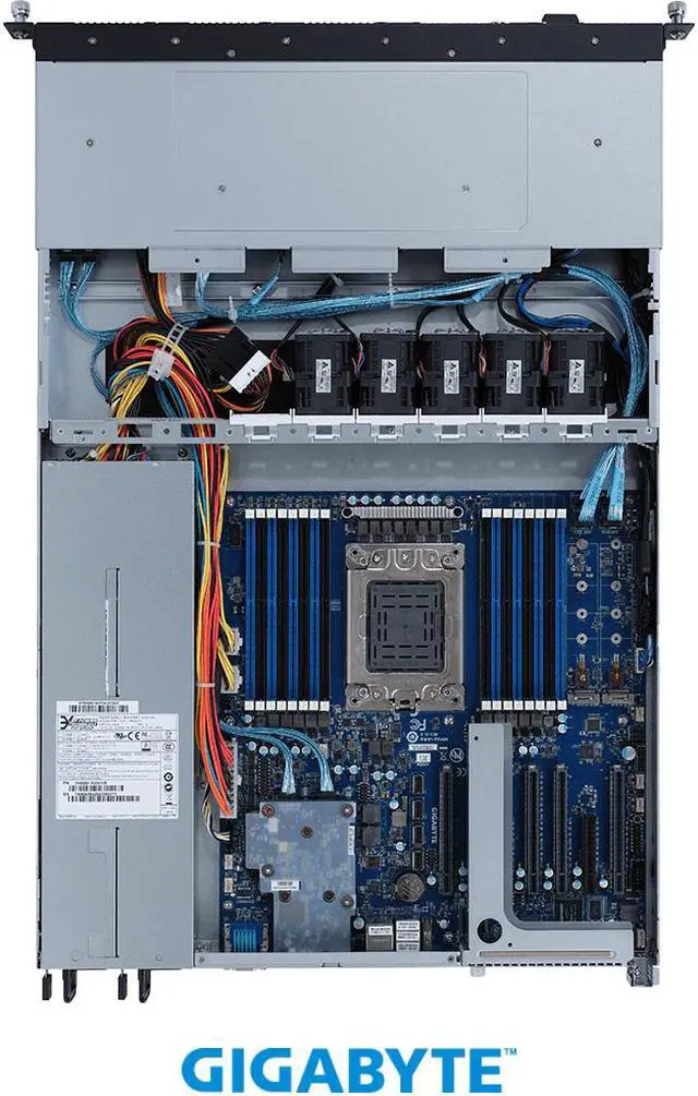 Alt view image 4 of 4 - GIGABYTE R152-P30 Rev. 100 Server Barebones, Ampere® Altra® Max ARM Server - 1U 10-Bay.