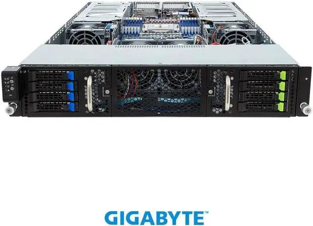 Main image of GIGABYTE G293-Z23-AAM1 HPC/AI Server - AMD EPYC™ 9004 - 2U UP 4 x PCIe Gen5 GPUs