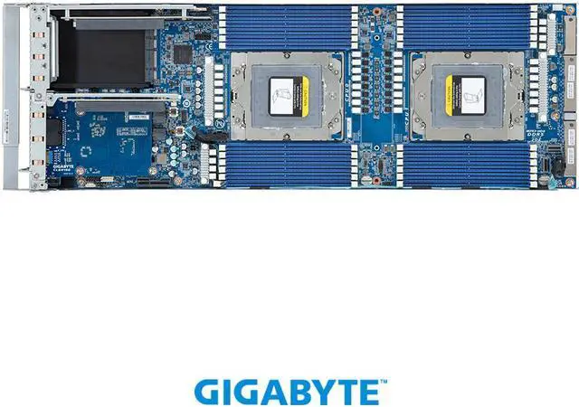 Alt view image 6 of 7 - GIGABYTE H273-Z81-AAN1 High Density Server - AMD EPYC™ 9004 - 2U 4-Node DP 8-Bay Gen4 NVMe/SATA/SAS 2600W