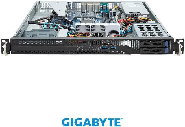 Alt view image 2 of 5 - GIGABYTE R112-X30 Rack Server - Intel® Xeon® E-2300 - 1U UP 4-Bay SATA