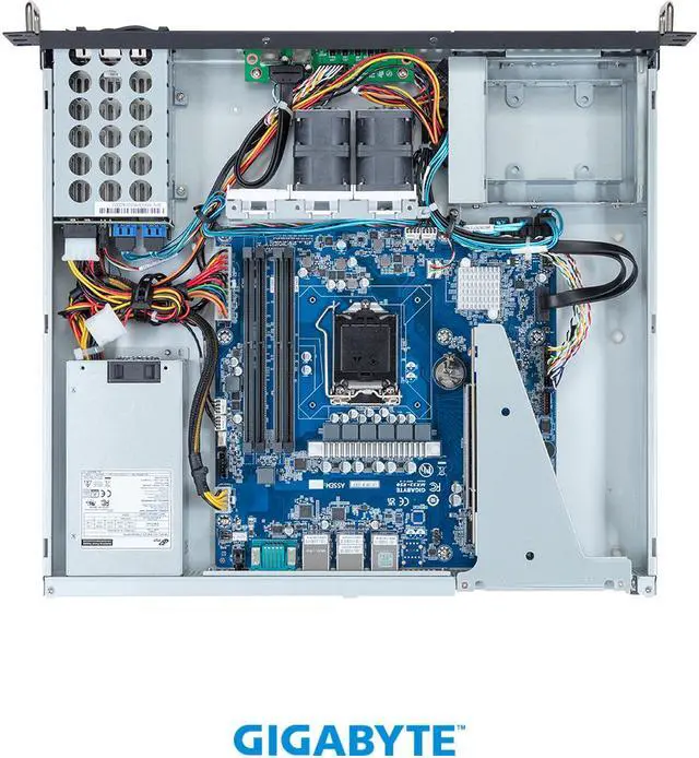 Alt view image 4 of 5 - GIGABYTE R112-X30 Rack Server - Intel® Xeon® E-2300 - 1U UP 4-Bay SATA