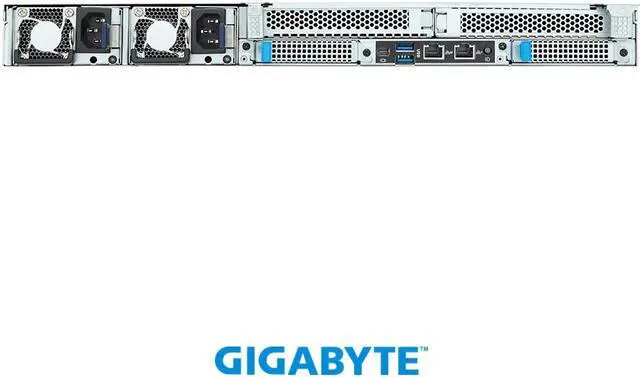 Alt view image 3 of 4 - GIGABYTE R163-Z32-AAC1, Rack Server - AMD EPYC™ 9004 - 1U UP 12-Bay Gen4 NVMe/SATA/SAS (12 x NVMe) Platinum