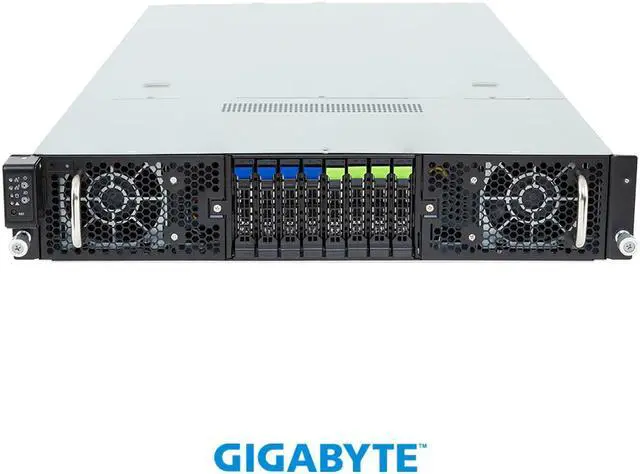 Alt view image 2 of 4 - GIGABYTE G294-Z22-AAP2 HPC/AI Server - AMD EPYC™ 9005/9004 - 2U UP 8 x PCIe Gen5 GPUs (with PCIe switches)