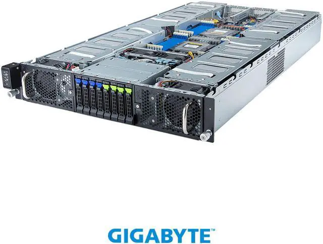 Main image of GIGABYTE G294-Z43-AAP2 HPC/AI Server - AMD EPYC™ 9005/9004 - 2U DP 16 x PCIe Gen5 GPUs (with PCIe switches)