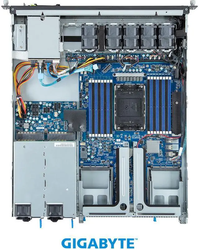 Alt view image 4 of 4 - GIGABYTE E163-S30-AAG1 Edge Server - 5th/4th Gen Intel® Xeon® Scalable - 1U UP 2-Bay Gen4 NVMe/SATA/SAS Titanium
