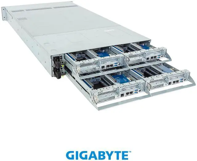 Alt view image 7 of 8 - GIGABYTE H274-S60-AAW1 High Density Server - Intel® Xeon® 6 Processors - 2U 4-Node DP 24-Bay Gen5 NVMe/SATA/SAS-4