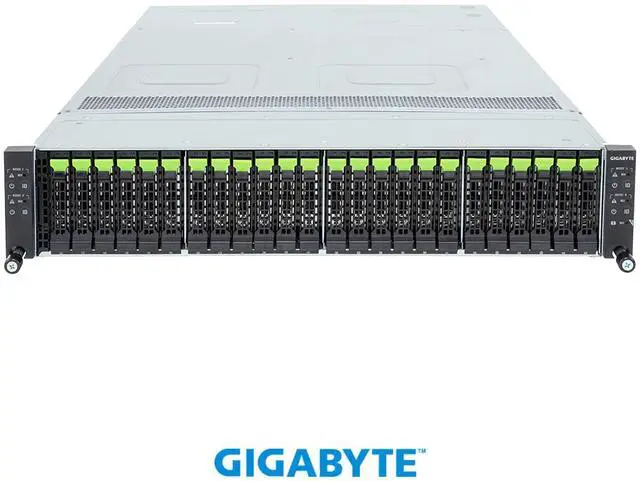 Alt view image 8 of 8 - GIGABYTE H274-S60-AAW1 High Density Server - Intel® Xeon® 6 Processors - 2U 4-Node DP 24-Bay Gen5 NVMe/SATA/SAS-4