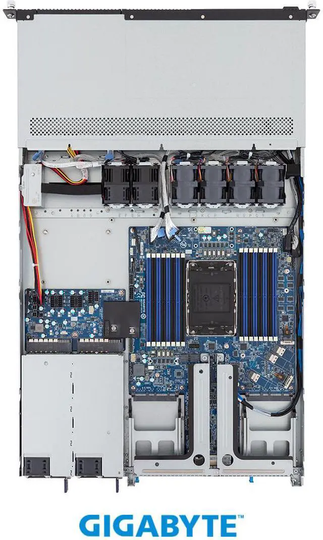 Alt view image 4 of 5 - GIGABYTE R164-S30-AAG1 Rack Server - Intel® Xeon® 6 Processors - 1U UP 4-Bay Gen5 NVMe/SATA/SAS-4