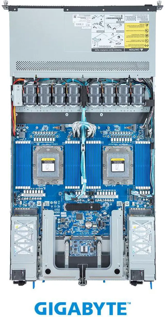 Alt view image 4 of 4 - GIGABYTE R183-Z90-AAD2 Rack Server - AMD EPYC™ 9005/9004- 1U DP 4-Bay SATA/SAS Platinum