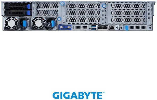 Alt view image 3 of 4 - GIGABYTE R262-ZA2 Rack Server - AMD EPYC™ 7003 - 2U UP 2 x PCIe Gen4 GPUs