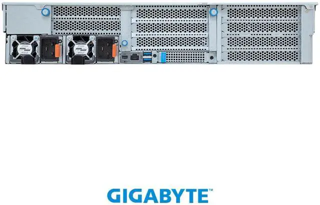 Alt view image 3 of 4 - GIGABYTE R283-SF0-AAL1 Rack Server - 5th/4th Gen Intel® Xeon® Scalable - 2U DP 4 x PCIe Gen5 GPUs (12 x drives)