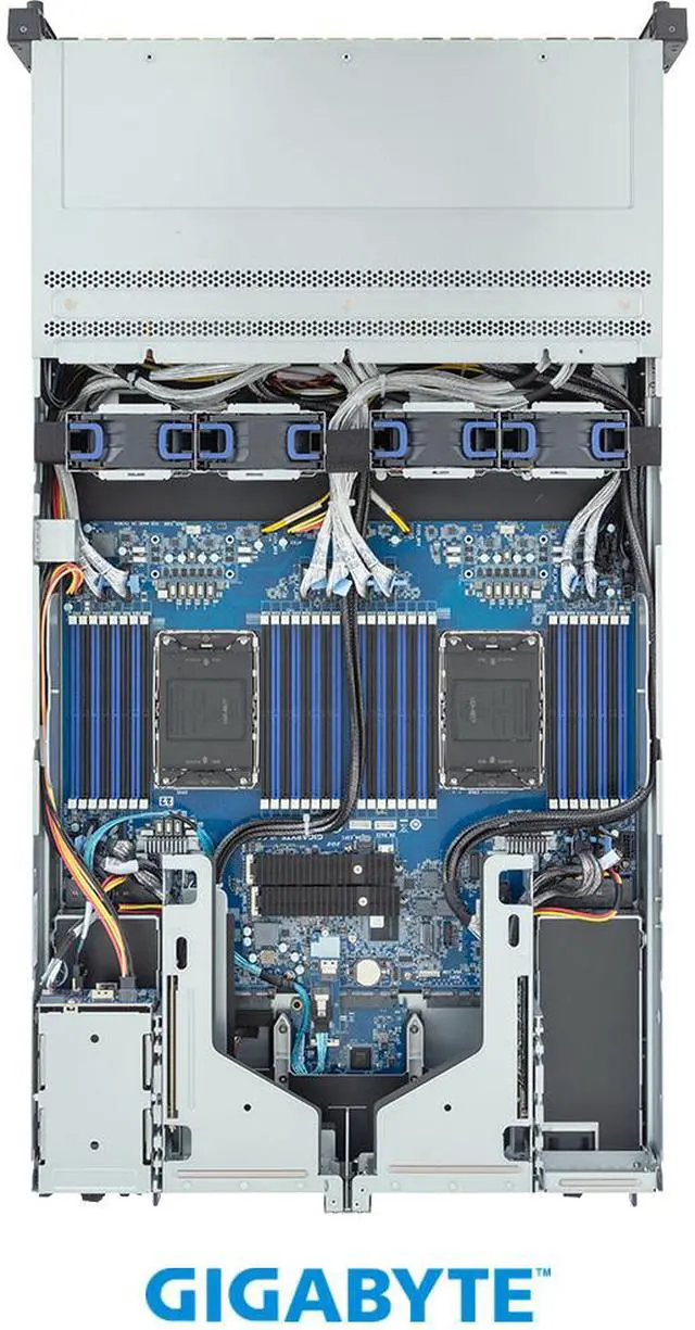 Alt view image 5 of 5 - GIGABYTE R284-S92-AAJ1 Rack Server - Intel® Xeon® 6 Processors - 2U DP 24+2-Bay Gen5 NVMe/SATA/SAS-4