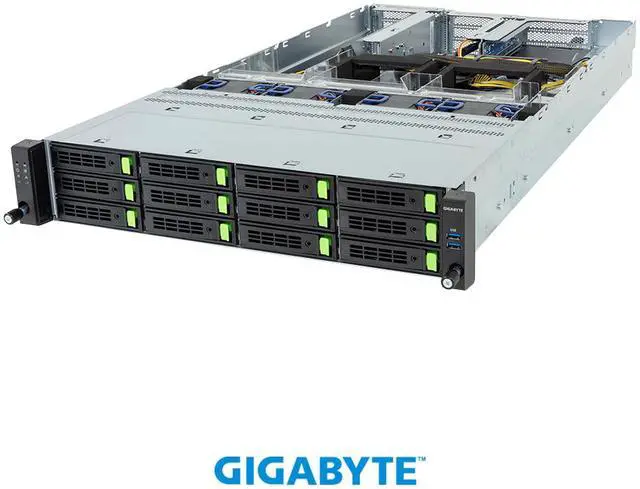 Main image of GIGABYTE R284-SF0-AAL1 Rack Server - Intel® Xeon® 6 Processors - 2U DP 4 x PCIe Gen5 GPUs