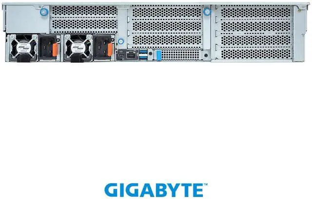 Alt view image 3 of 5 - GIGABYTE R284-SF0-AAL1 Rack Server - Intel® Xeon® 6 Processors - 2U DP 4 x PCIe Gen5 GPUs
