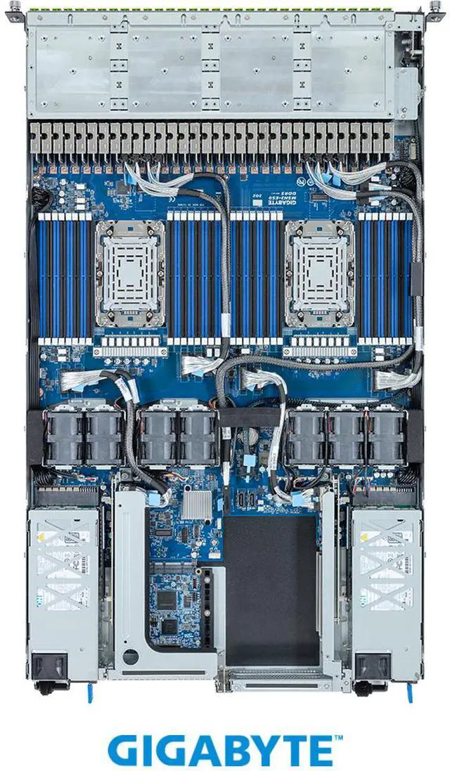 Alt view image 4 of 5 - GIGABYTE S183-SH0-AAJ1 Storage Server - 5th/4th Gen Intel® Xeon® Scalable - 1U DP 32-Bay E1.S NVMe 2000W