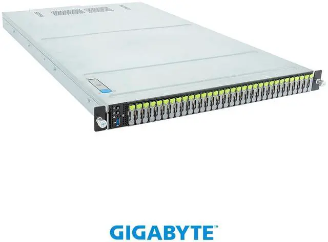 Alt view image 5 of 5 - GIGABYTE S183-SH0-AAJ1 Storage Server - 5th/4th Gen Intel® Xeon® Scalable - 1U DP 32-Bay E1.S NVMe 2000W