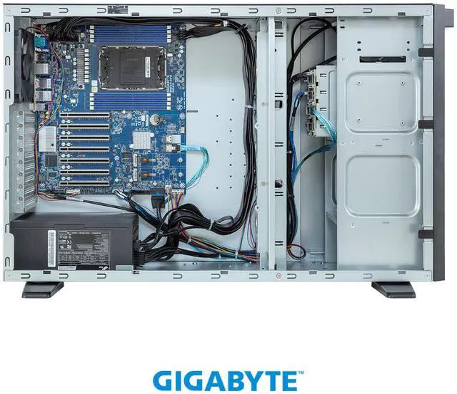 Alt view image 3 of 5 - GIGABYTE W773-W80 GPU Workstation - Intel® Xeon® W-3500/2500/3400/2400 - UP