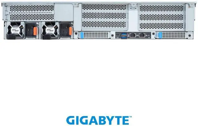 Alt view image 3 of 5 - GIGABYTE R264-S33-AAL1 Rack Server - Intel® Xeon® 6 Processors - 2U UP 3 x PCIe Gen5 GPUs