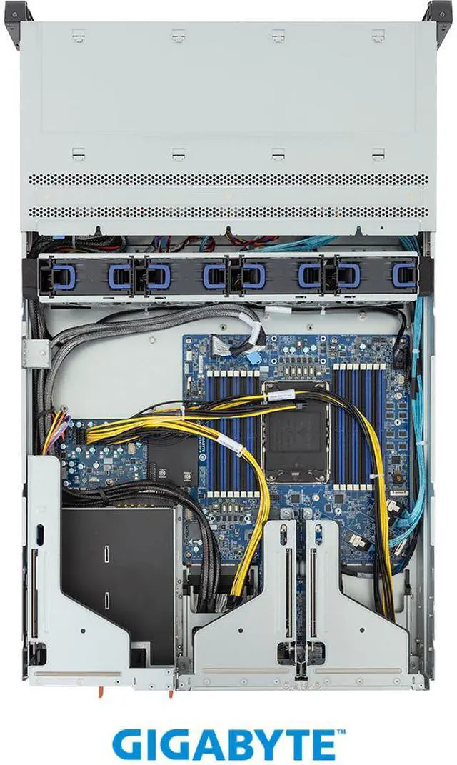 Alt view image 4 of 5 - GIGABYTE R264-S33-AAL1 Rack Server - Intel® Xeon® 6 Processors - 2U UP 3 x PCIe Gen5 GPUs