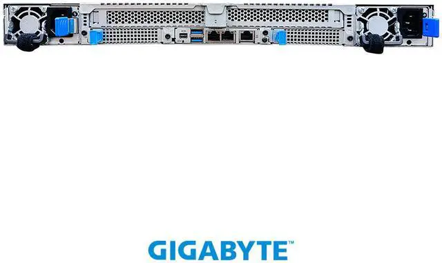 Alt view image 3 of 4 - GIGABYTE R183-S96-AAV1 Rack Server - 5th/4th Gen Intel® Xeon® Scalable - 1U DP 12-Bay Gen5 NVMe/SATA/SAS-4 Titanium