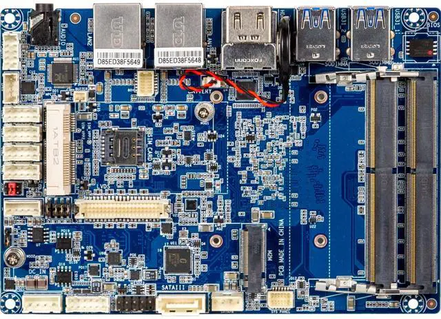 Main image of GIGAIPC QBiP-6412A 3.5" SubCompact Embedded Motherboard with Intel Celeron J6412 Processor, Dual Channel DDR4 memory, 4 x COM, 1 x SATA 6Gb/s, 4 x USB 3.2 Gen 1, 2 x USB 2.0 - OEM