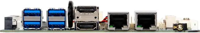 Alt view image 3 of 3 - GIGAIPC QBiP-6412A 3.5" SubCompact Embedded Motherboard with Intel Celeron J6412 Processor, Dual Channel DDR4 memory, 4 x COM, 1 x SATA 6Gb/s, 4 x USB 3.2 Gen 1, 2 x USB 2.0 - OEM