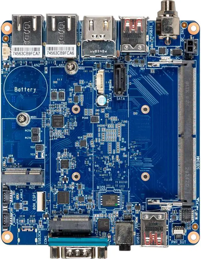 Main image of GIGAIPC QBi-N97A Embedded Compact Board with Intel Processor N97, Single Channel DDR5 memory, 1 x COM, 1 x SATA 6Gb/s, 6 x USB, TPM on board - OEM
