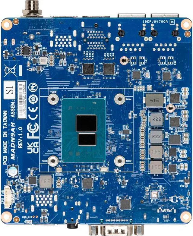 Alt view image 2 of 4 - GIGAIPC QBi-N97A Embedded Compact Board with Intel Processor N97, Single Channel DDR5 memory, 1 x COM, 1 x SATA 6Gb/s, 6 x USB, TPM on board - OEM