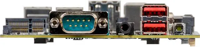 Alt view image 3 of 4 - GIGAIPC QBi-N97A Embedded Compact Board with Intel Processor N97, Single Channel DDR5 memory, 1 x COM, 1 x SATA 6Gb/s, 6 x USB, TPM on board - OEM