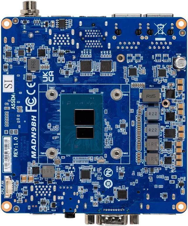 Alt view image 2 of 4 - GIGAIPC QBi-N97B Embedded Compact Board with Intel Processor N97, Single Channel DDR4 memory, 1 x COM, 1 x SATA 6Gb/s, 6 x USB, TPM on board - OEM