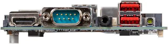 Alt view image 3 of 4 - GIGAIPC QBi-N97B Embedded Compact Board with Intel Processor N97, Single Channel DDR4 memory, 1 x COM, 1 x SATA 6Gb/s, 6 x USB, TPM on board - OEM