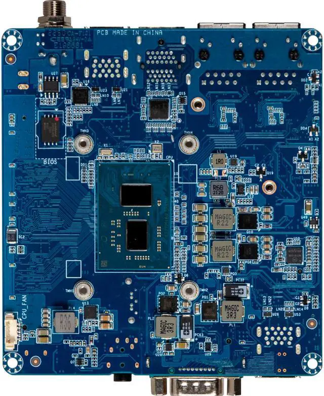Alt view image 2 of 3 - GIGAIPC QBi-6412B Embedded Compact Board with Intel Celeron J6412 Processor, Single Channel DDR4 memory, 1 x COM, 1 x SATA 6Gb/s, 6 x USB - OEM