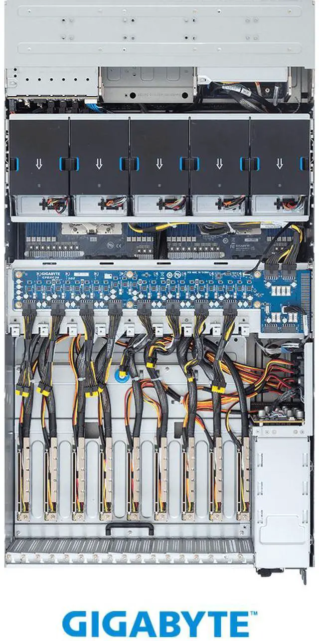 Alt view image 4 of 5 - GIGABYTE XL43-ZX0-AAS2 NVIDIA MGX™ Server - AMD EPYC™ 9005 Server Processors - 4U DP 8 x PCIe Gen5 GPUs