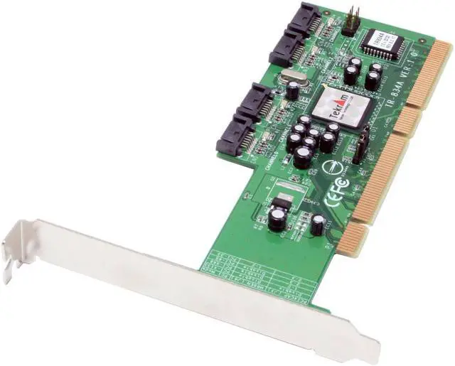 Main image of Tekram TR-834A PCI-X 133MHz/64bit SATA II (3.0Gb/s) 4 Channel Controller Card